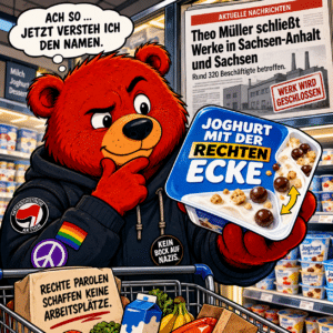 Bär Kolle und die rechte Ecke