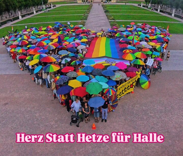 Aktion von Vanessa, Frederieke, Martina, Sabine und PrüF Karlsruhe
